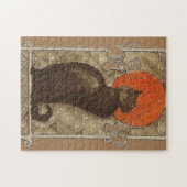Steinleins Katze - Jugendstil-Werbung Puzzle (Horizontal)