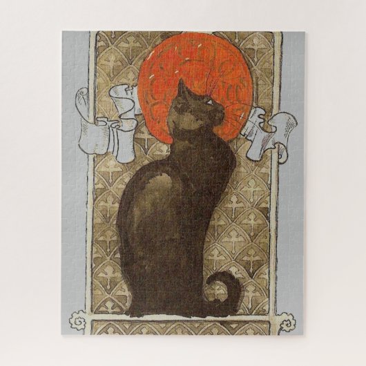 Steinleins Katze - Jugendstil-Werbung Puzzle (Vertikal)
