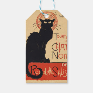 Steinlen Art Nouveau Chic Schwarze Katze Vintage D Geschenkanhänger