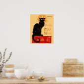 Steinlen Black Cat Classic Artwork Poster (Küche)