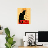 Steinlen Black Cat Classic Artwork Poster (Heimbüro)