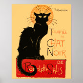 Steinlen Black Cat Classic Artwork Poster (Vorne)