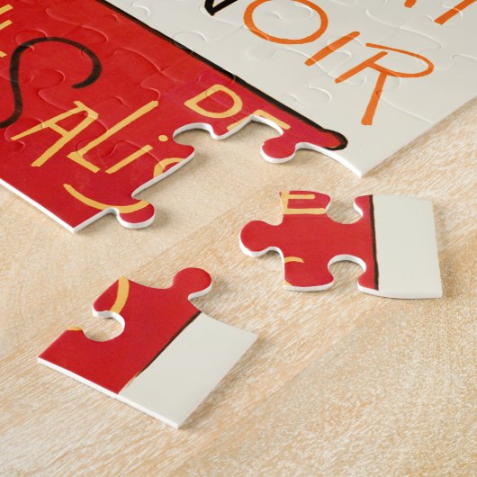 Steinlen Black Cat Classic Artwork Puzzle (Seite)