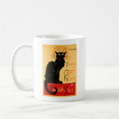 Steinlen Black Cat Classic French Artwork Kaffeetasse (Links)