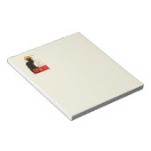 Steinlen Black Cat Classic French Artwork Notizblock (angewinkelt)