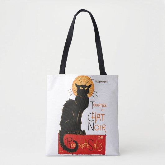 Steinlen Black Cat Classic French Artwork Tasche (Vorderseite)