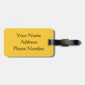 Steinlen: Chat Noir Gepäckanhänger (Rückseite horizontal)