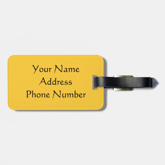 Steinlen: Chat Noir Gepäckanhänger (Rückseite horizontal)