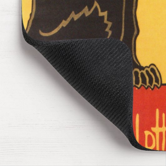 Steinlen: Chat Noir Mousepad (Ecke)