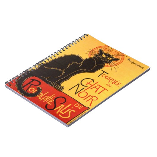 Steinlen: Chat Noir Notizblock (Linke Seite)