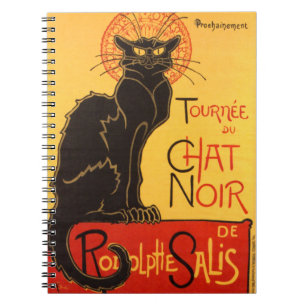 Steinlen: Chat Noir Notizblock