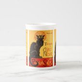 Steinlen: Chat Noir Porzellantasse (Vorderseite)