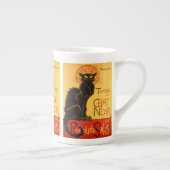 Steinlen: Chat Noir Porzellantasse (Rechts)