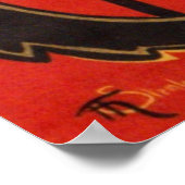 Steinlen: Chat Noir Poster (Ecke)