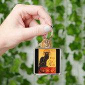 Steinlen: Chat Noir Schlüsselanhänger (Hand)