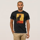 Steinlen: Chat Noir T-Shirt (Vorne ganz)