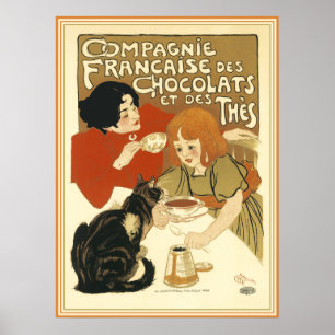 Steinlen - Compagnie Francaise des Chocolats Poster