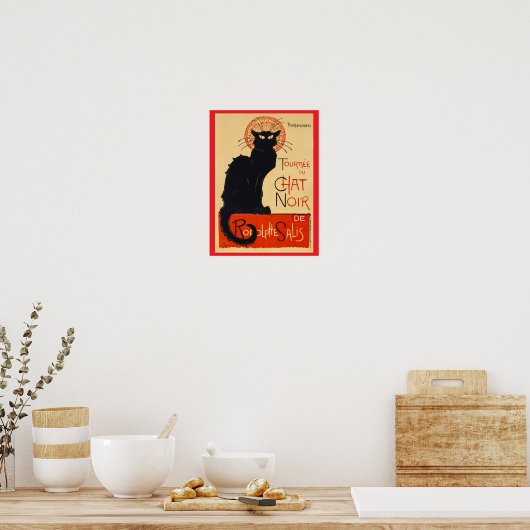 Steinlen Poster (Küche)
