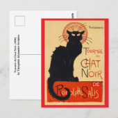 Steinlen Postkarte (Vorne/Hinten)