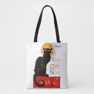 Steinlen Schwarze Katze Klassischer Französischer Tasche