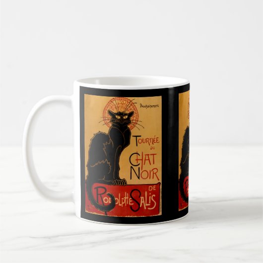 Steinlens Le Chat Noir Kaffeetasse (Links)