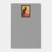 Steinlens Le Chat Noir Post-it Klebezettel (Vorderseite)