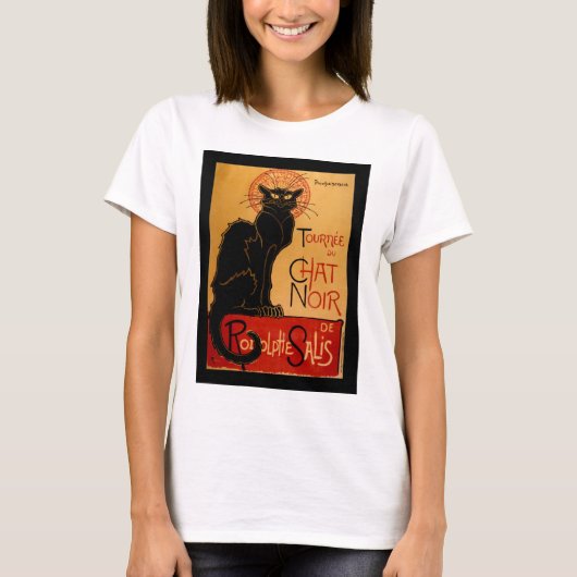 Steinlens Le Chat Noir T-Shirt (Vorderseite)