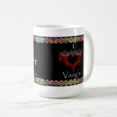 Steinliebhaber - i-Liebe Vaughn Kaffeetasse (VorderseiteRechts)