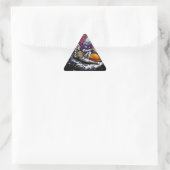 Steinmagnet Dreieckiger Aufkleber (Tasche)