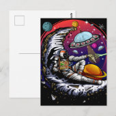 Steinmagnet Postkarte (Vorne/Hinten)