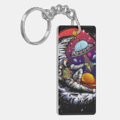 Steinmagnet Schlüsselanhänger (Vorderseite links)