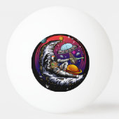 Steinmagnet Tischtennisball (Rückseite)