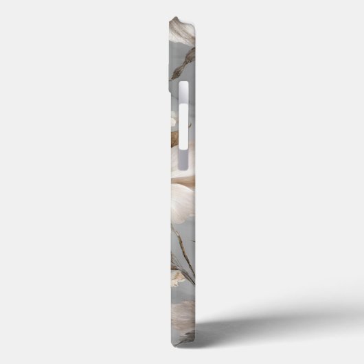 Steinmarmordesign - Blume Case-Mate iPhone Hülle (Rückseite / Links)