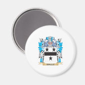 Steinmatte für Waffen - Familienwappen Magnet (Vorderseite/Rückseite)