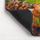 Steinmauer im Sommer, Galway, Irland, Mausmatte Mousepad (Ecke)