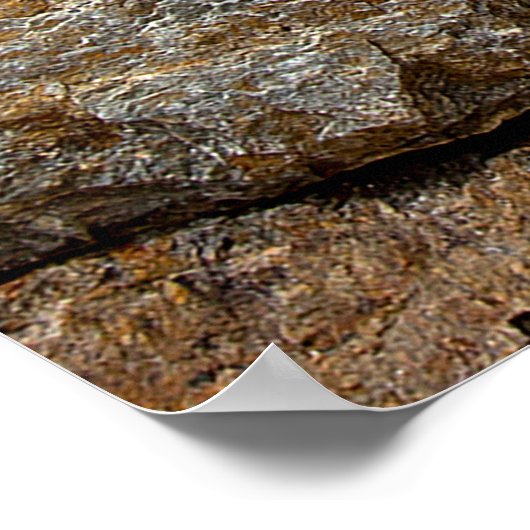 Steinmauer Poster (Ecke)