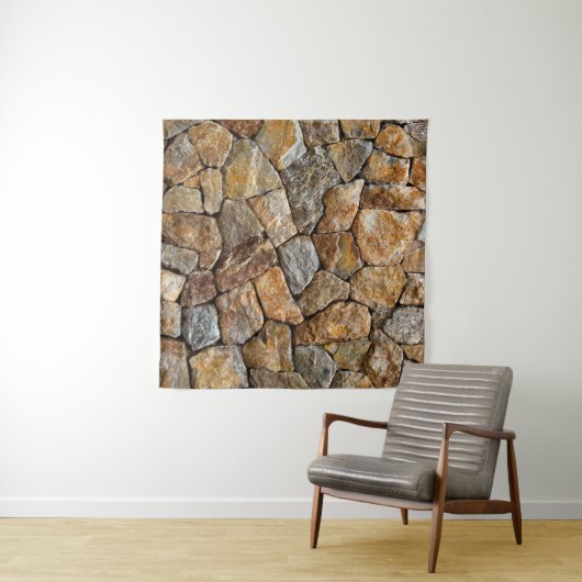 Steinmauer  wandteppich (Beispiel (Horizontal))