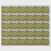 Steinmauern Irlands Geschenkpapier (Flach)