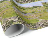 Steinmauern Irlands Geschenkpapier (Rolleneckpunkt)
