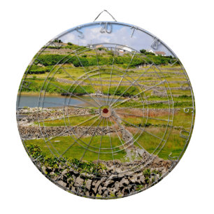 Steinmauern von Irland Dartscheibe