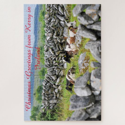 Steinmauern von Kerry. Jigsaw Puzzle (Vertikal)
