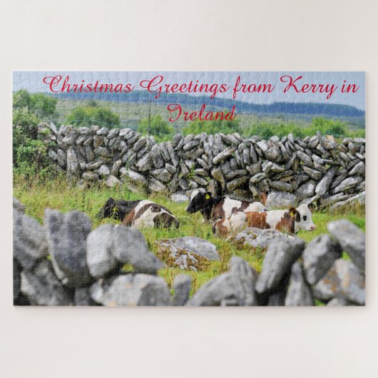 Steinmauern von Kerry. Puzzle (Horizontal)