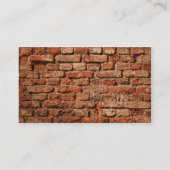 Steinmaurerarbeit-Visitenkarten Visitenkarte (Rückseite)