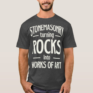 Steinmetz verwandelt Gestein in Kunstwerke T-Shirt