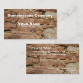 Steinmetz Visitenkarte (Vorne/Hinten)