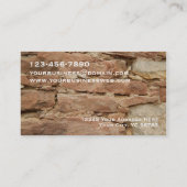 Steinmetz Visitenkarte (Rückseite)