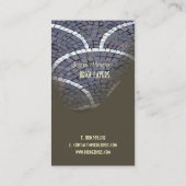 Steinmetze, Steinarbeiter Visitenkarten Visitenkarte (Rückseite)