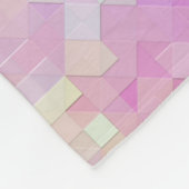 Steinmosaik: Fleecedecke (Ecke)