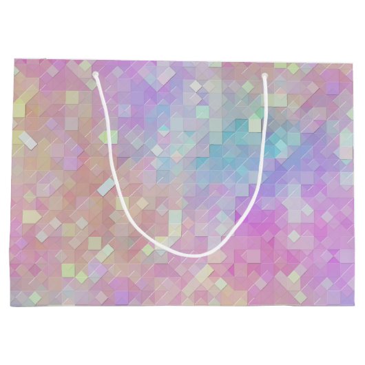 Steinmosaik: Große Geschenktüte (Rückseite)