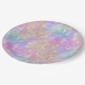 Steinmosaik: Pappteller (Schrägansicht)